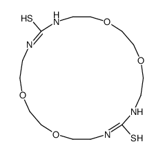 1,9,12,20-tetraoxa-4,6,15,17-tetrazacyclodocosane-5,16-dithione结构式