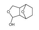 4,7-Epoxyisobenzofuran-1-ol, octahydro结构式