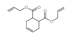 4-Cyclohexene-1,2-dicarboxylicacid, 1,2-di-2-propen-1-yl ester Structure