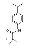 2,2,2-三氟-N-(4-异丙基苯基)乙酰胺结构式