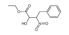 ethyl 2-hydroxy-3-nitro-4-phenylbutanoate Structure