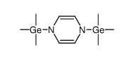 trimethyl-(4-trimethylgermylpyrazin-1-yl)germane Structure