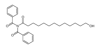 N-benzoyl-N-(13-hydroxytridecanoyl)benzamide结构式