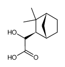 (+/-)(Ξ)-(3,3-dimethyl-[2exo]norbornyl)-hydroxy-acetic acid Structure