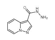 吡唑并[1,5-a]吡啶-3-羧酸肼结构式