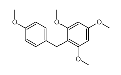 BENZENE, 1,3,5-TRIMETHOXY-2-[(4-METHOXYPHENYL)METHYL]-结构式