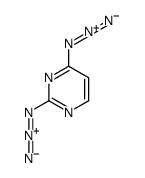 2,4-diazidopyrimidine结构式