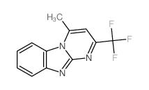 Pyrimido(1,2-a)benzimidazole, 4-methyl-2-(trifluoromethyl)- picture