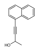 4-naphthalen-1-ylbut-3-yn-2-ol结构式