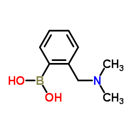 {2-[(Dimethylamino)methyl]phenyl}boronic acid Structure