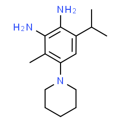 Piperidine,1-(5,6-diaminocarvacryl)- (4CI) Structure