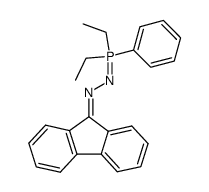 (diethyl-phenyl-phosphoranylidene)-fluoren-9-ylidene-hydrazine Structure