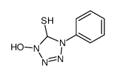 1-hydroxy-4-phenyl-5H-tetrazole-5-thiol结构式