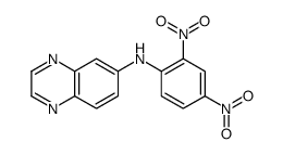 N-(2,4-dinitrophenyl)quinoxalin-6-amine结构式