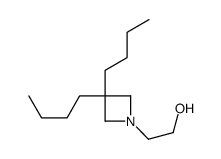2-(3,3-dibutylazetidin-1-yl)ethanol Structure
