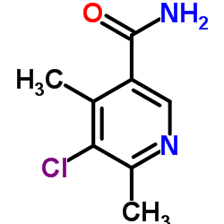5-Chloro-4,6-dimethylnicotinamide Structure