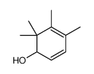 4,5,6,6-tetramethylcyclohexa-2,4-dien-1-ol Structure