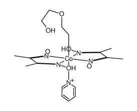 (2-(2-hydroxyethoxy)ethyl)(pyridine)cobaloxime结构式