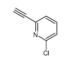 2-氯-6-乙炔基吡啶结构式