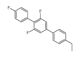5-(4-ethylphenyl)-1,3-difluoro-2-(4-fluorophenyl)benzene结构式