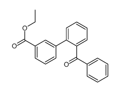 ethyl 3-(2-benzoylphenyl)benzoate Structure