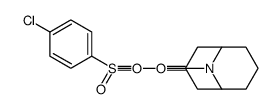 9-(4-chlorophenyl)sulfonyl-9-azabicyclo[3.3.1]nonan-3-one Structure