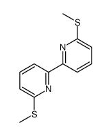 2-methylsulfanyl-6-(6-methylsulfanylpyridin-2-yl)pyridine Structure