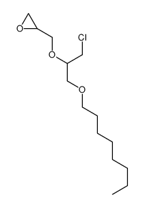 [[1-(chloromethyl)-2-(octyloxy)ethoxy]methyl]oxirane结构式