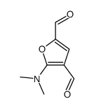 5-(dimethylamino)furan-2,4-dicarbaldehyde结构式