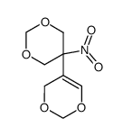 5-(5-nitro-1,3-dioxa-5-cyclohexyl)-1,3-dioxa-4-cyclohexene结构式
