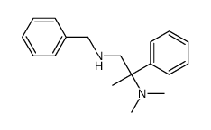 1-N-benzyl-2-N,2-N-dimethyl-2-phenylpropane-1,2-diamine结构式