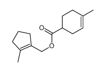 (2-methylcyclopenten-1-yl)methyl 4-methylcyclohex-3-ene-1-carboxylate Structure