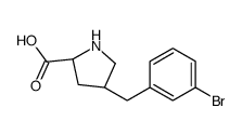 (2S,4R)-4-(3-BROMOBENZYL)PYRROLIDINE-2-CARBOXYLIC ACID picture