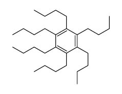 1,2,3,4,5,6-hexabutylbenzene结构式