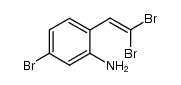 5-bromo-2-(2,2-dibromovinyl)aniline Structure