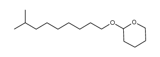 8-methyl-1-tetrahydro-2H-pyran-2-yloxynonane结构式