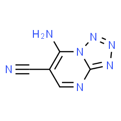 Tetrazolo[1,5-a]pyrimidine-6-carbonitrile,7-amino- picture