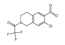 7-chloro-6-nitro-2-(trifluoroacetyl)-1,2,3,4-tetrahydroisoquinoline picture