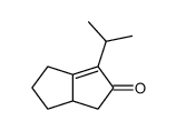 2(1H)-Pentalenone,4,5,6,6a-tetrahydro-3-isopropyl-(6CI)结构式