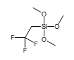 trimethoxy(2,2,2-trifluoroethyl)silane Structure