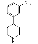 4-(3-methylphenyl)piperidine structure