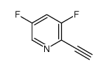 2-ethynyl-3,5-difluoropyridine结构式