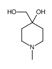 4-(hydroxymethyl)-1-methylpiperidin-4-ol Structure