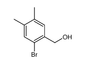 (2-Bromo-4,5-dimethylphenyl)methanol结构式