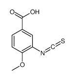 3-isothiocyanato-4-methoxybenzoic acid Structure