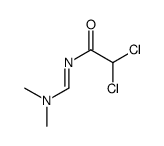 2,2-dichloro-N-(dimethylaminomethylidene)acetamide结构式