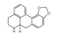 (R)-(-)-10,11-(methylenedioxy)noraporphine结构式