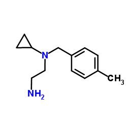 N-Cyclopropyl-N-(4-methylbenzyl)-1,2-ethanediamine结构式