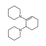 1,6-di-1-piperidinocyclohex-1-ene结构式