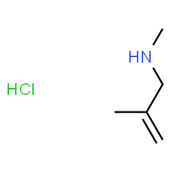 methyl(2-methylprop-2-en-1-yl)amine hydrochloride Structure